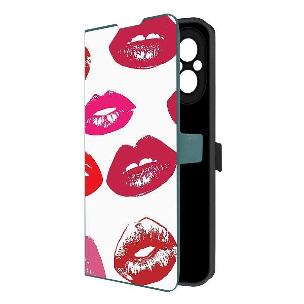 Изображение товара Чехол Krutoff Realme C67 Губы паттерн 2 (524383)
