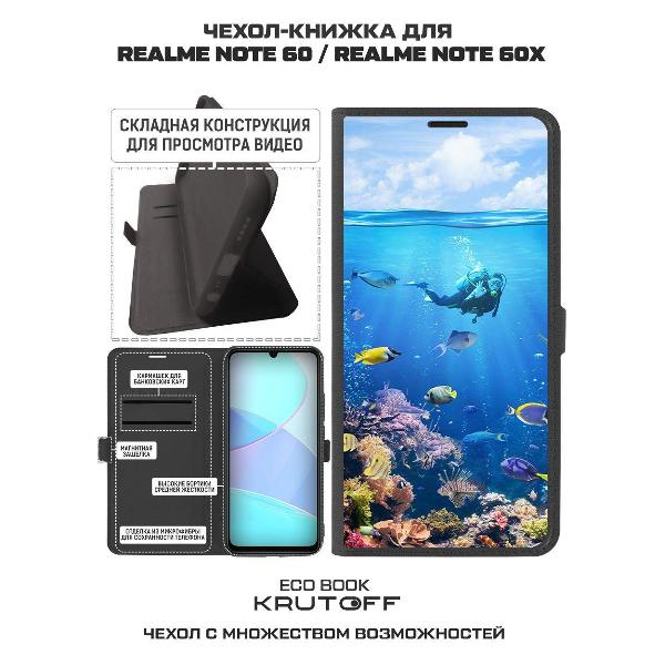 Изображение товара Чехол Krutoff Realme Note 60X Австралия Большой Барьерный Риф