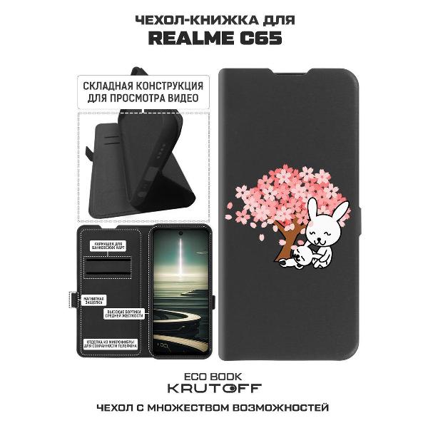 Изображение товара Чехол Krutoff Realme C65 Кролики