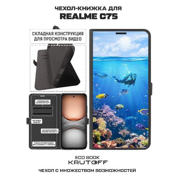 Изображение товара Чехол Krutoff Realme C75 Австралия Большой Барьерный Риф