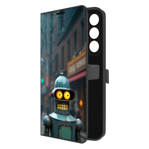 Изображение товара Чехол для смартфона Realme C75 Krutoff Футурама 3D Бендер Изображение товара Чехол для смартфона Realme C75 Krutoff Футурама 3D Бендер