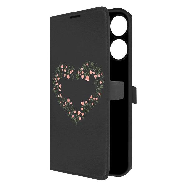 Изображение товара Чехол Krutoff Realme Note 60 Цветочное сердце