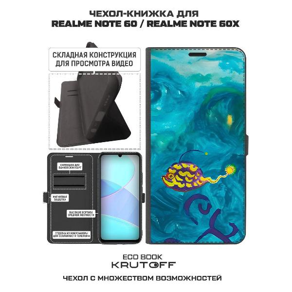 Изображение товара Чехол Krutoff Realme Note 60X Удильщик