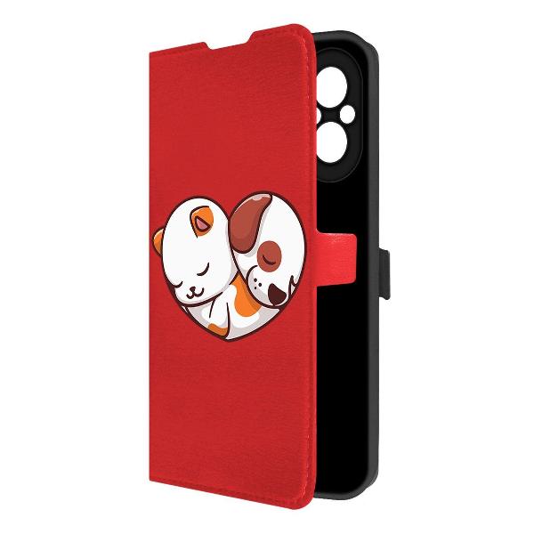 Изображение товара Чехол Krutoff Realme C67 Котёнок и Щенок (524320)