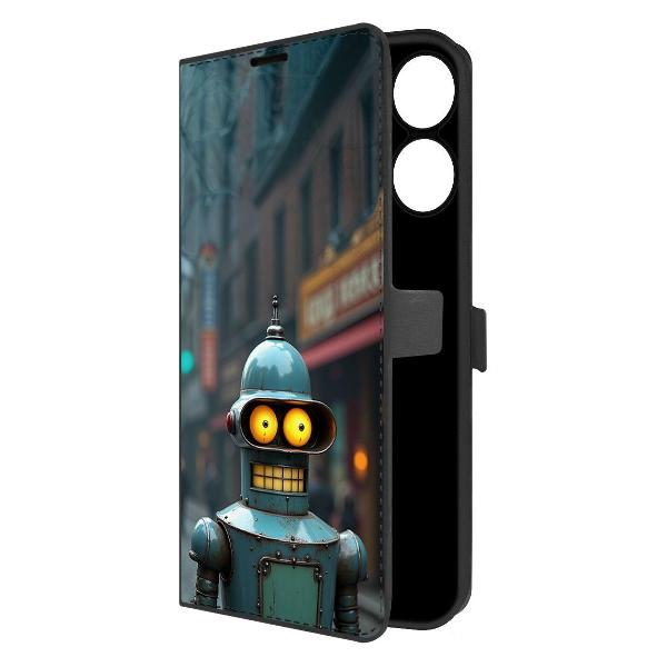 Изображение товара Чехол Krutoff Realme Note 60X Футурама: Бендер 3D Изображение товара Чехол Krutoff Realme Note 60X Футурама: Бендер 3D