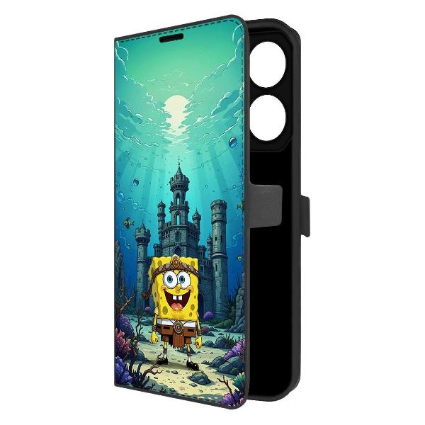 Изображение товара Чехол Krutoff TECNO Pova 6 Neo Губка Боб в прошлом