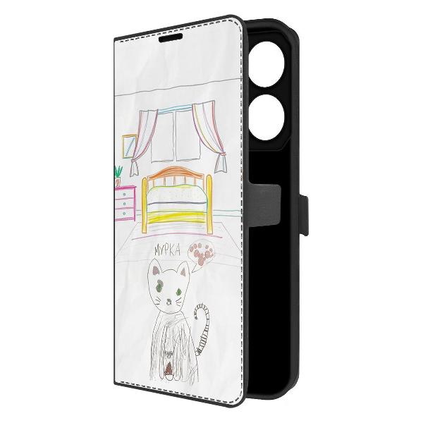 Изображение товара Чехол для смартфона Krutoff TECNO Pova 6 Neo Мурка с ударопрочной защитой Изображение товара Чехол для смартфона Krutoff TECNO Pova 6 Neo Мурка с ударопрочной защитой
