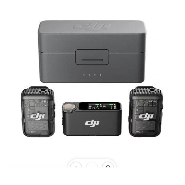 Изображение товара Микрофон петличный DJI Mic 2 (2 TX + 1 RX + Charging Case)