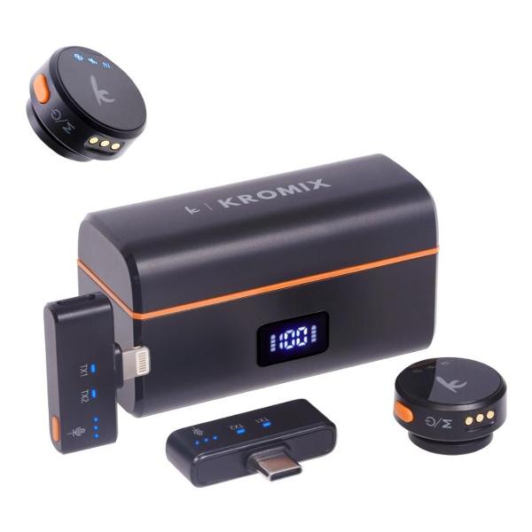 Изображение товара Микрофон для смартфона Kromix Colibri (Type-C / Lightning)