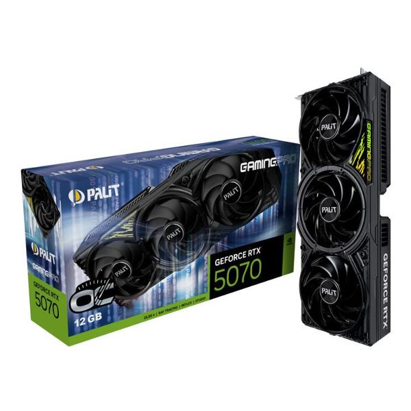 Видеокарта Palit GeForce RTX5070 GamingPro (NE75070T19K9-GB2050A)