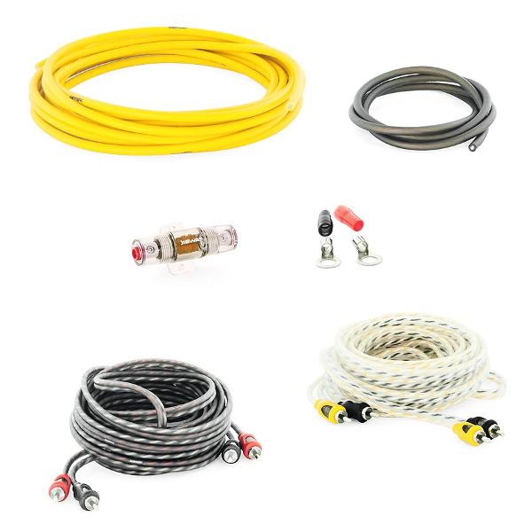 Изображение товара Набор проводов для подкл. 4х кан. усилителя SWAT PAC-F10