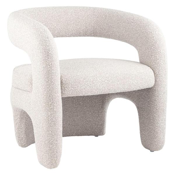 Изображение товара Кресло Stool Group лаунж Bones, жемчужное