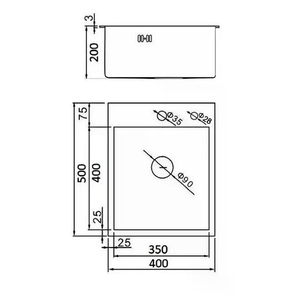 Изображение товара Мойка кухонная Wisent WS34050D/W02-114/W405A/W302644