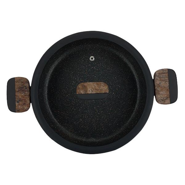 Изображение товара Сотейник 3.3л/26см с крышкой (кованый алюминий) REGENT inox ALBERO