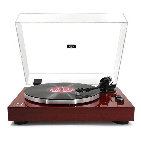 Проигрыватель виниловых дисков Music Public Kingdom TT53AT Red Wood