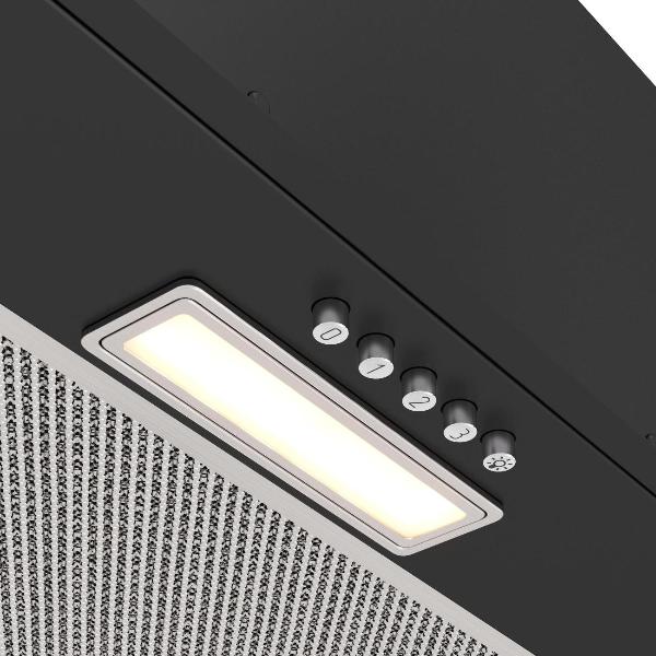 Изображение товара Вытяжка полностью встраиваемая Elikor Cube Basic 60П-500-К3Д black