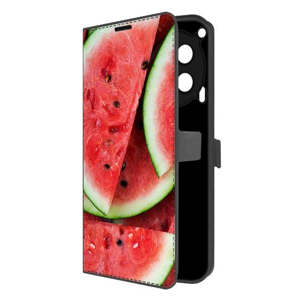 Изображение товара Чехол для смартфона Krutoff Camon 30 с арбуском и магнитной застежкой Изображение товара Чехол для смартфона Krutoff Camon 30 с арбуском и магнитной застежкой