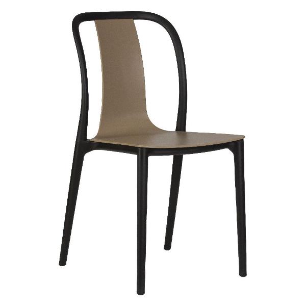 Изображение товара Стул для сада DOBRIN Adam LMZL-PP669 черный/бежевый