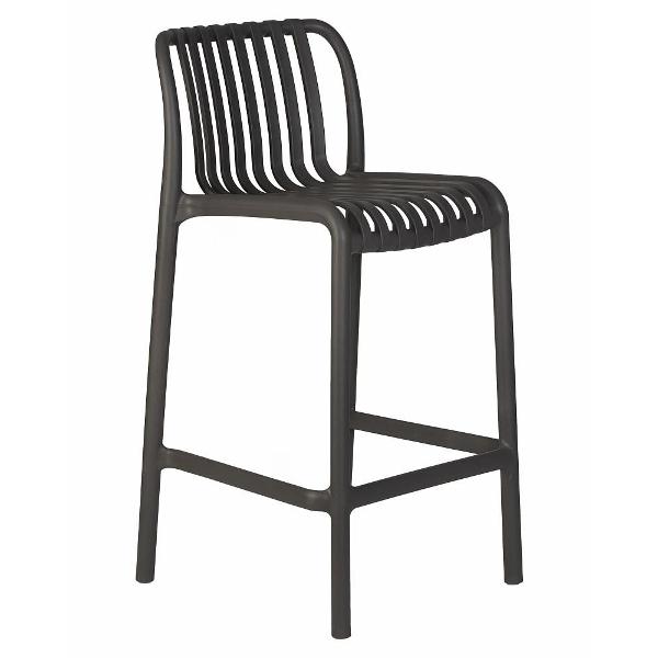 Изображение товара Стул для сада DOBRIN Chloe LMZL-PP777-1 темно-серый