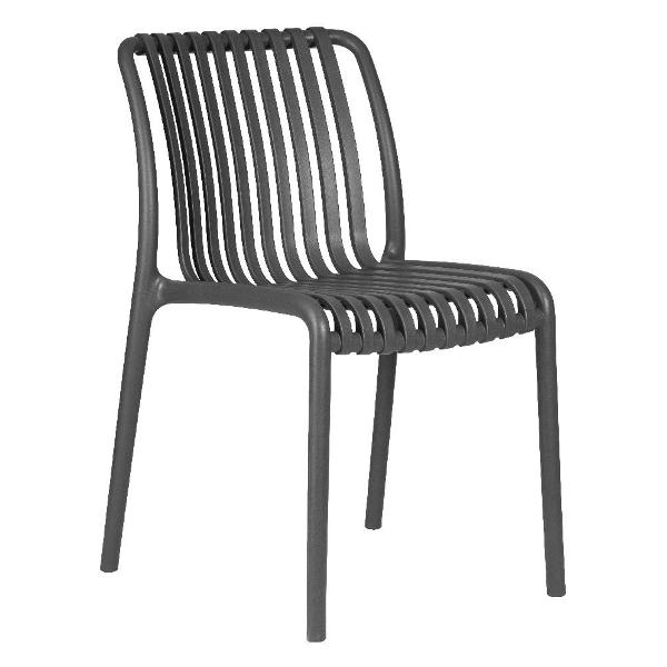 Изображение товара Стул для сада DOBRIN Walter LMZL-PP776 темно-серый