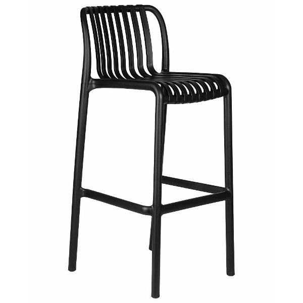 Изображение товара Стул для сада DOBRIN Chloe Bar LMZL-PP777 черный