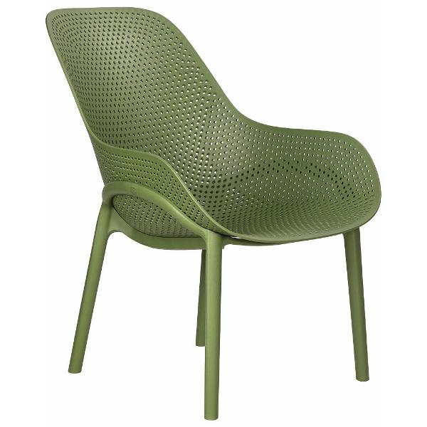 Изображение товара Стул для сада DOBRIN Lonzo LMZL-PP756 зеленый хаки