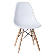 Изображение товара Стул обеденный DOBRIN DSW LMZL-PP638 светлый бук/белый