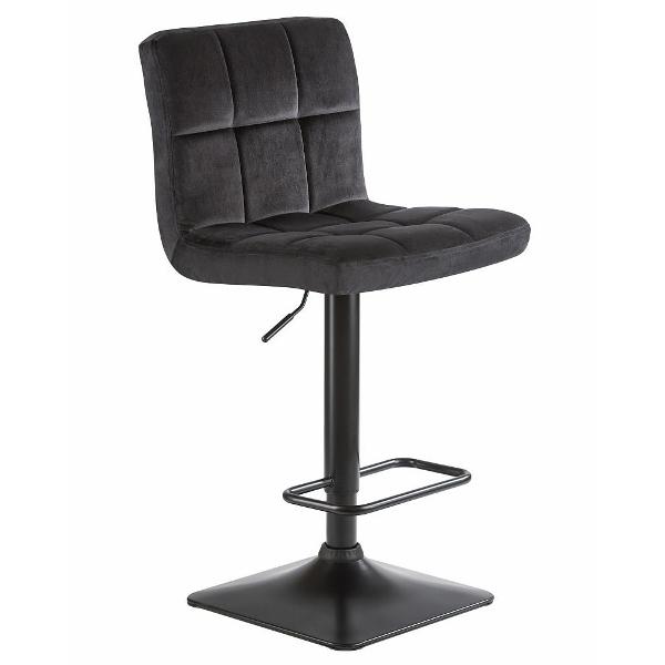 Изображение товара Стул барный DOBRIN Dominic LM-5018 черный велюр