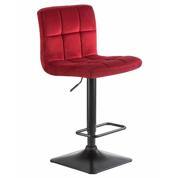 Изображение товара Стул барный DOBRIN Dominic LM-5018 бордо велюр