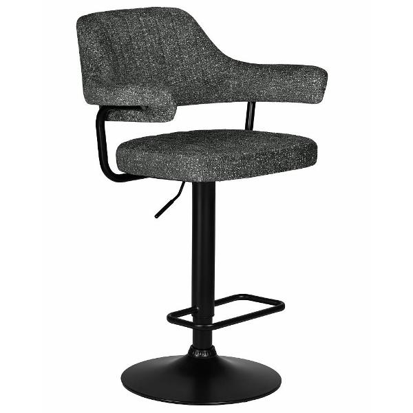 Изображение товара Стул барный DOBRIN Charly Black LM-5019 серый твид