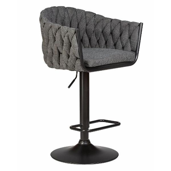 Изображение товара Стул барный DOBRIN Leon LM-9690p графитовая ткань