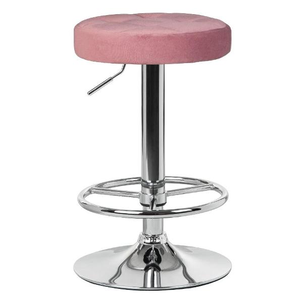 Изображение товара Стул барный DOBRIN Bruno LM-5008 пудрово-розовый велюр