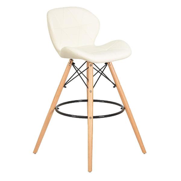 Изображение товара Стул барный DOBRIN Butterfly Bar LMZL-302B светлый бук/кремовый