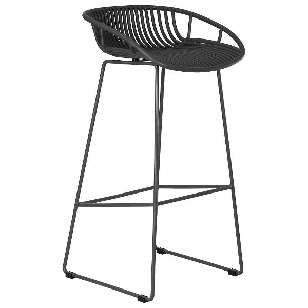 Изображение товара Стул барный DOBRIN Frank LMZL-PP775A темно-серый