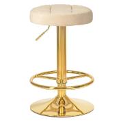 Изображение товара Стул барный DOBRIN Bruno Gold LM-5008 бежевый велюр