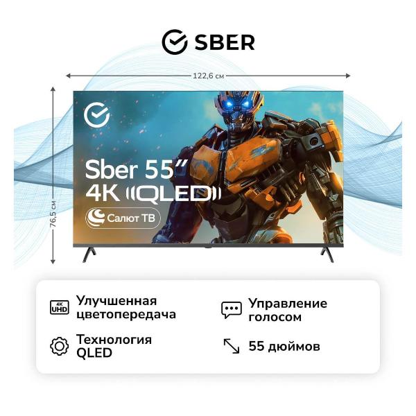 Изображение товара Телевизор Sber SDX-55UQ5235