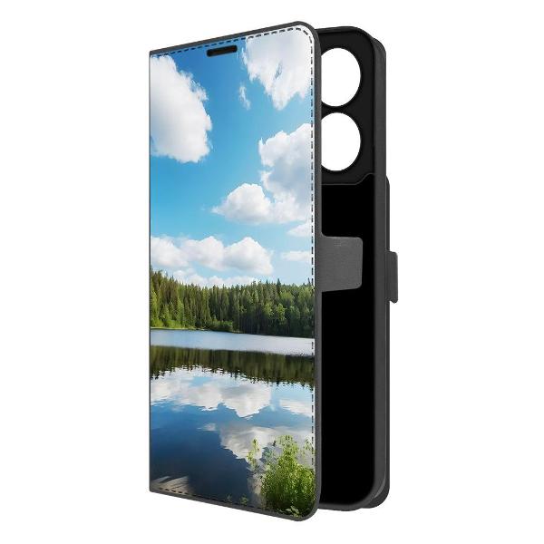 Изображение товара Чехол Krutoff Eco Book для Xiaomi Poco C75 Лесное озеро (626533)