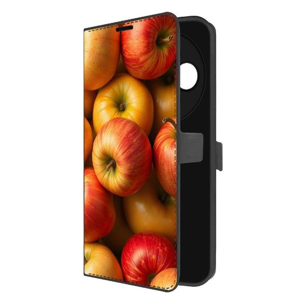 Изображение товара Чехол Krutoff Eco Book для Xiaomi Poco M7 5G Яблоки (626566)