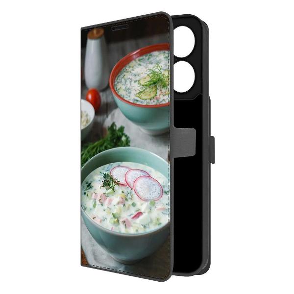 Изображение товара Чехол Krutoff Eco Book для Xiaomi Poco C75 Окрошка (626527)