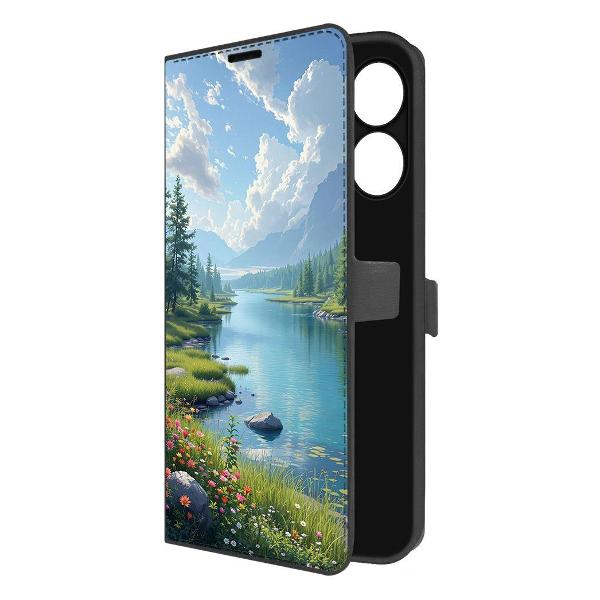 Изображение товара Чехол Krutoff Eco Book для Xiaomi Poco M6 4G Наши просторы (626544)