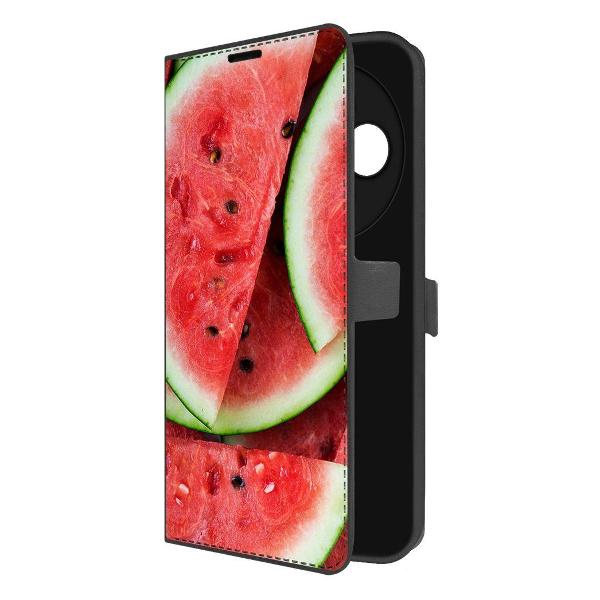 Изображение товара Чехол Krutoff Eco Book для Xiaomi Poco M7 5G Арбуз (626568)