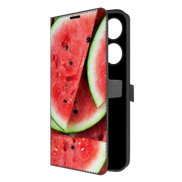 Изображение товара Чехол Krutoff Eco Book для Xiaomi Poco M6 Pro 4G Арбуз (626546)