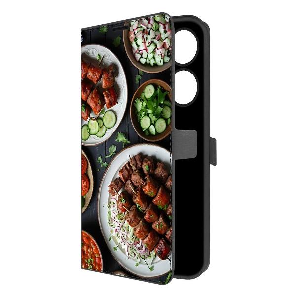 Изображение товара Чехол Krutoff Eco Book для Xiaomi Poco M6 Pro 4G Застолье (626549)