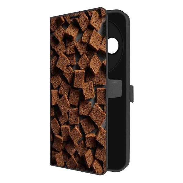 Изображение товара Чехол Krutoff Eco Book для Xiaomi Poco M7 5G Сухарики (626564)