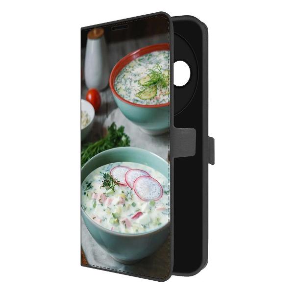 Изображение товара Чехол Krutoff Eco Book для Xiaomi Redmi A3 Pro Окрошка (626678)