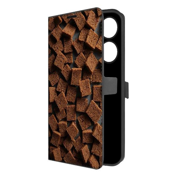 Изображение товара Чехол Krutoff Eco Book для Xiaomi Redmi Note 13 Pro 4G Сухарики (626741)