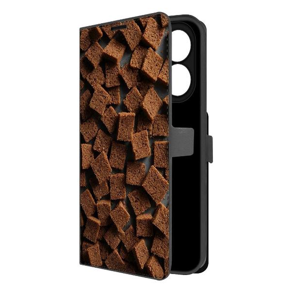 Изображение товара Чехол Krutoff Eco Book для Xiaomi Redmi Note 13 4G Сухарики (626733)