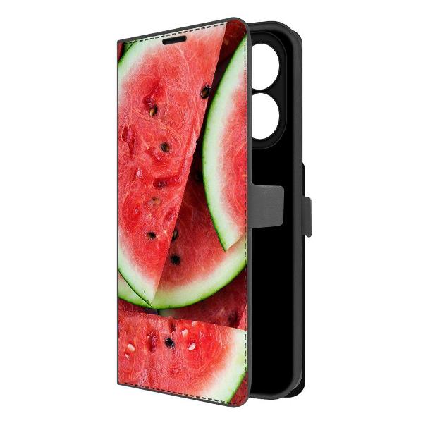 Изображение товара Чехол Krutoff Eco Book для Xiaomi Redmi Note 13 4G Арбуз (626729)