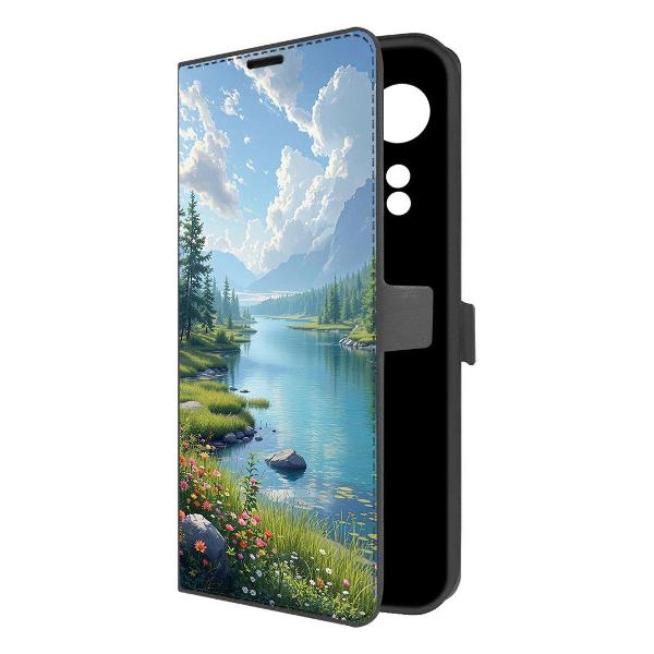 Изображение товара Чехол Krutoff Eco Book для Oppo A58 4G Наши просторы (625848)