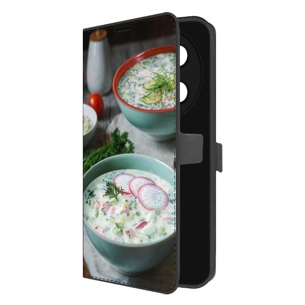 Изображение товара Чехол Krutoff Eco Book для Huawei Nova 13i Окрошка (625553)